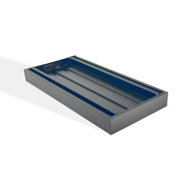 100 x 100 x 21mm Brushed Black Ezy Flow Tile Insert Grate — Default Title