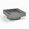 100 x 100 x 21mm Gun Metal Ezy Flow Guard Floor Waste Insert - Nuvio - MS - EFTIG21FW - GM - Drains