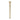 400mm Light Brushed Brass Ceiling Shower Arm - Nuvio - LBG0120.SA - Shower Arm
