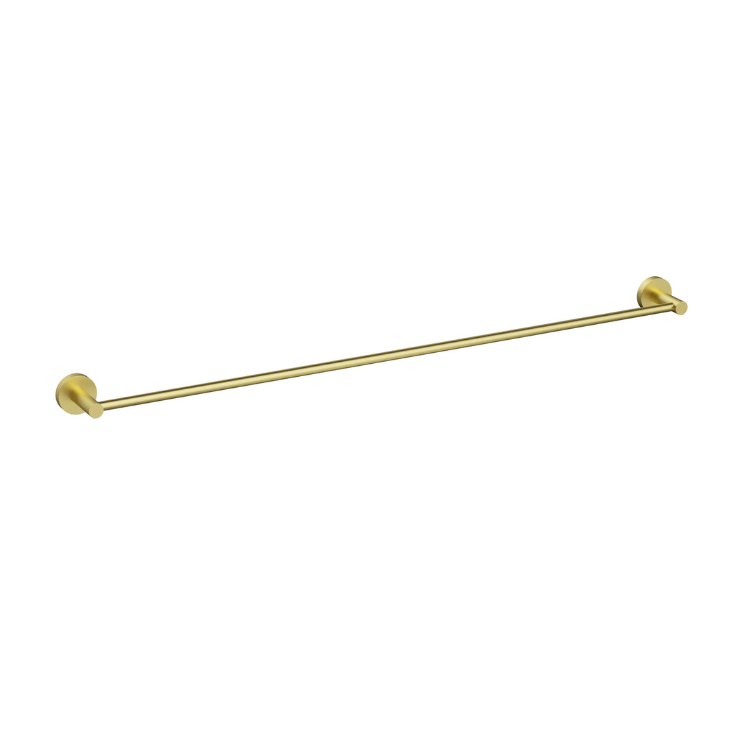Otus Slimline SS304 Single Towel Rail 900mm — Brushed Gold