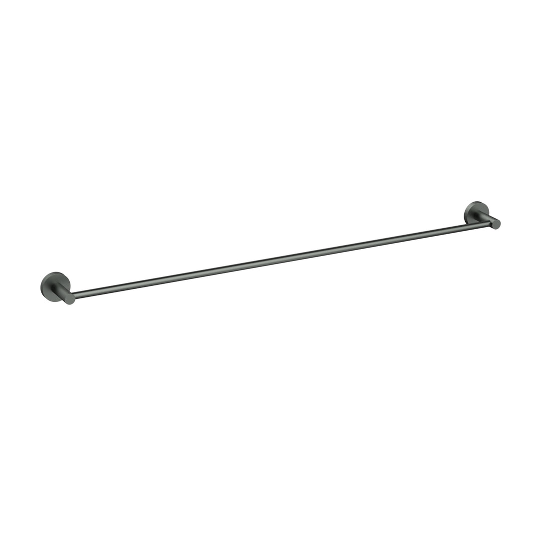 Otus Slimline SS304 Single Towel Rail 900mm — Gunmetal
