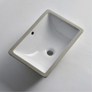 465x335x180mm Gloss White Undermount Basin - Nuvio - CLA - UM - 465 - Basin