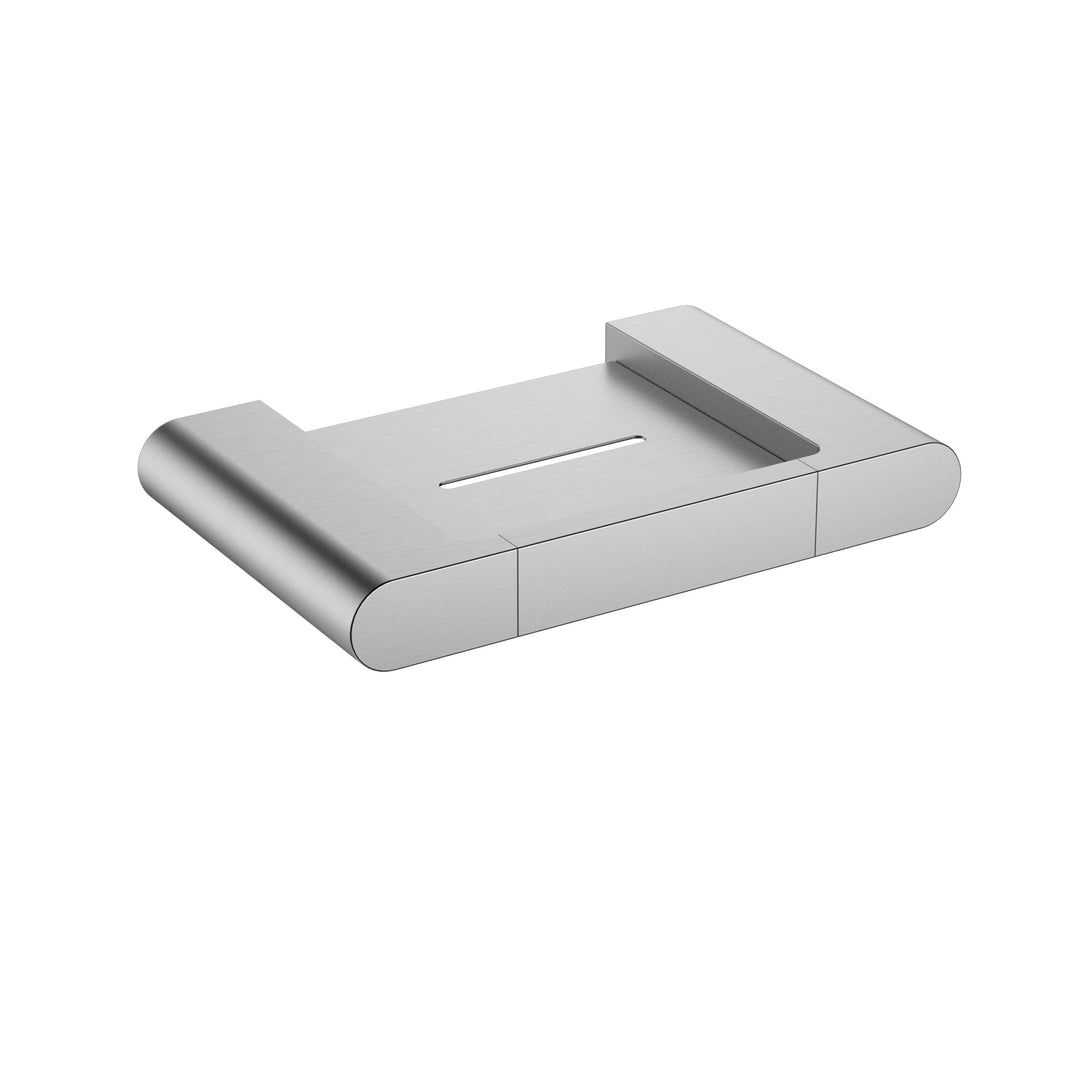 Cora Soap Dish — Brushed Nickel