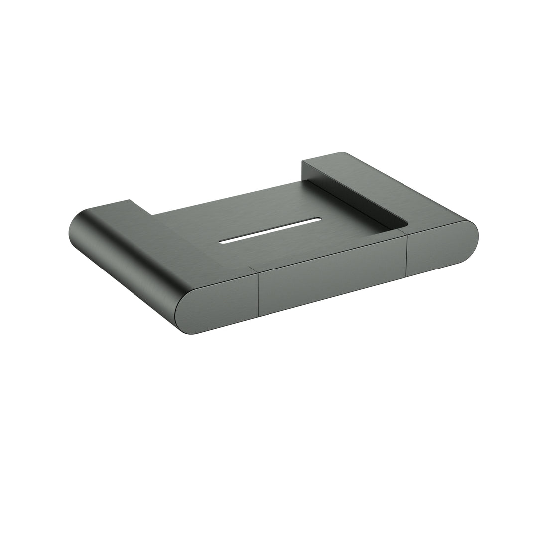Cora Soap Dish — Gunmetal