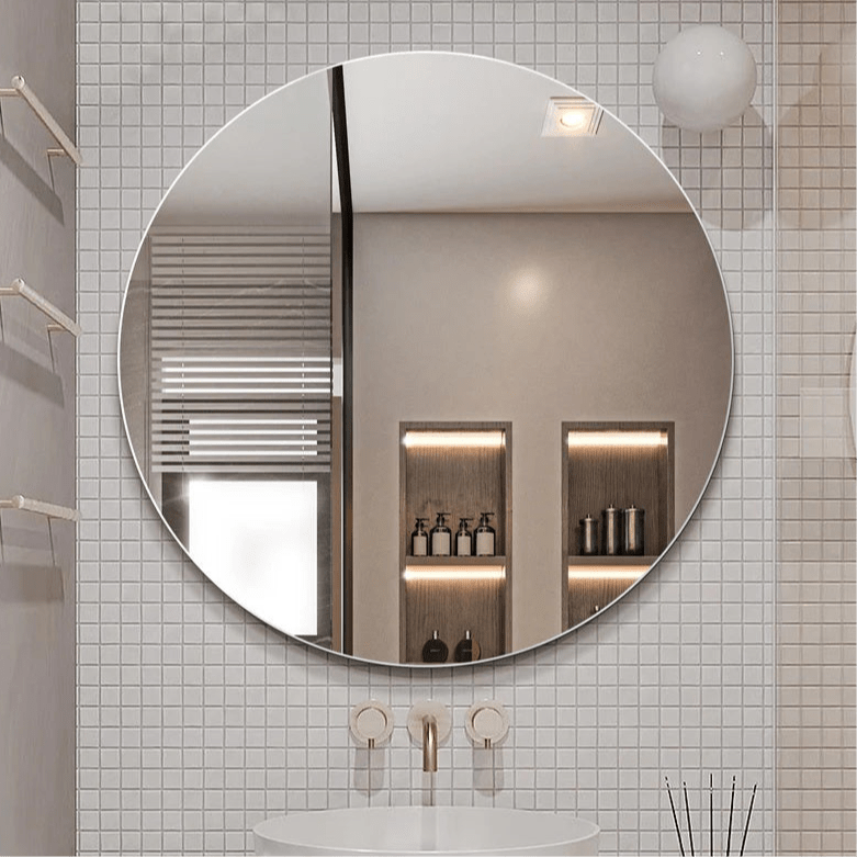 70cm Round Pencil-Edge Mirror — Default Title