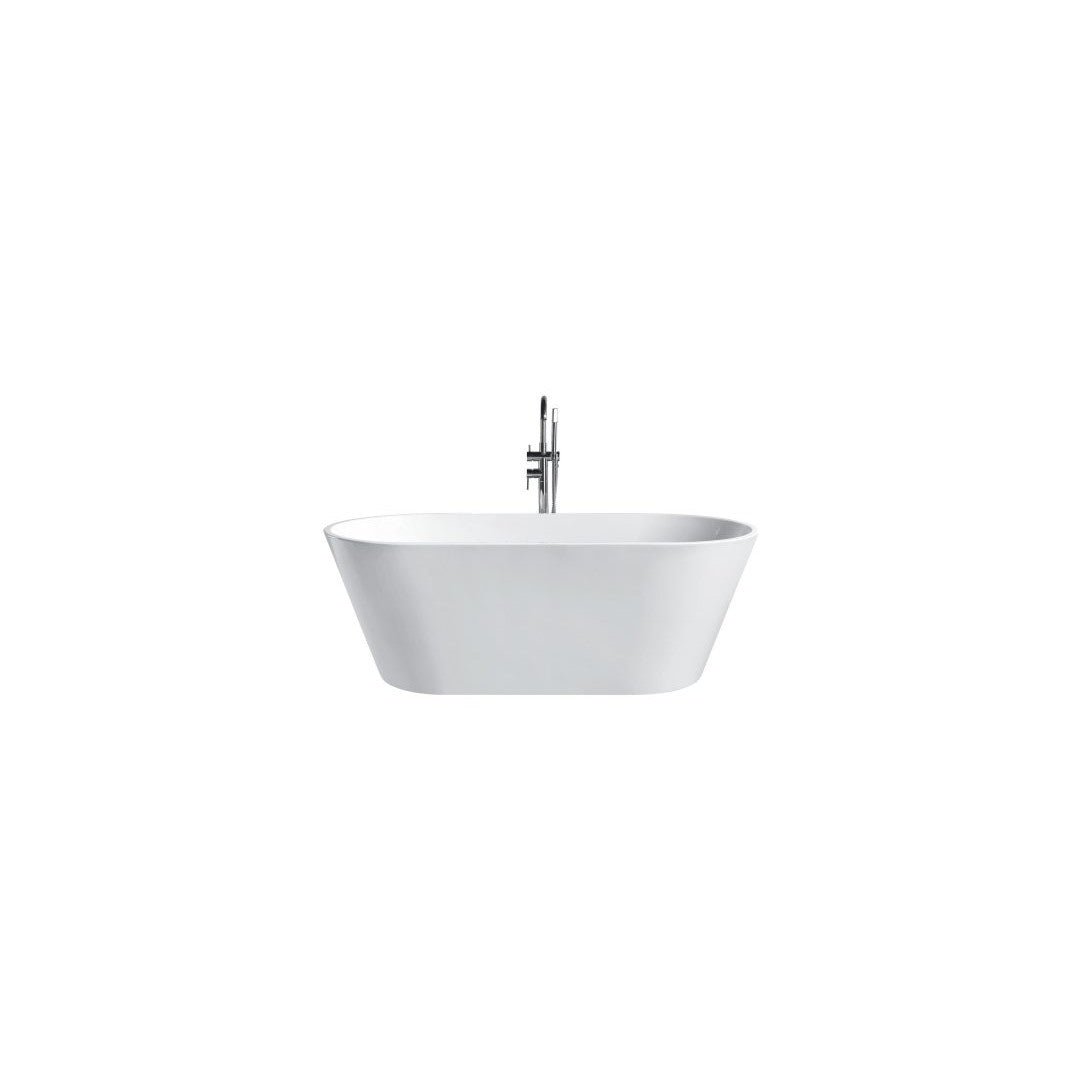 Arvo Acrylic Bathtub 1500mm - Gloss White — Default Title