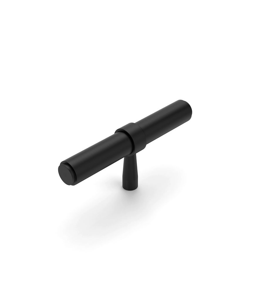 Astor Handle — 80mm / Matte Black
