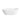 Attica Manolo 1400 Gloss White Bath with Overflow - Nuvio - AMBT-1400-OF - 