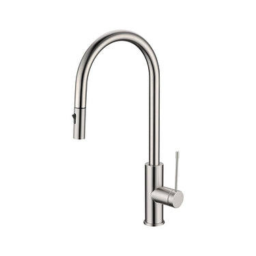 Aziz-II Pull Out Sink Mixer -Brushed Nickel- Nuvio-PCC1003BN-Kitchen Mixer