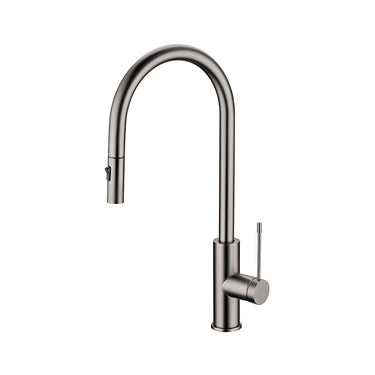 Aziz-II Pull Out Sink Mixer -Gunmetal- Nuvio-PCC1003GM-Kitchen Mixer