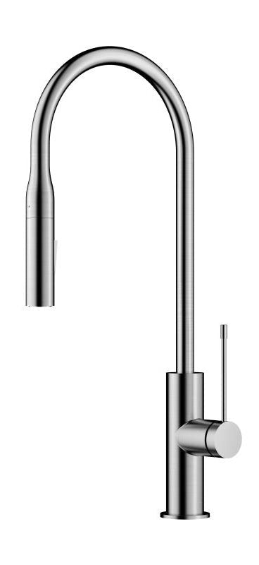 Aziz Sink Mixer Pull-out — Brushed Nickel