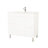 BIANCA 900mm PVC Freestanding Vanity - Nuvio - BIP - 90L(L/R) - GWTOP90 - Vanity