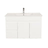 BIANCA 900mm PVC Wall - Hung Vanity - Nuvio - BIP - 90W(L/R) - GWTOP90 - Vanity