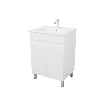 BIANCA 600mm PVC Freestanding Vanity