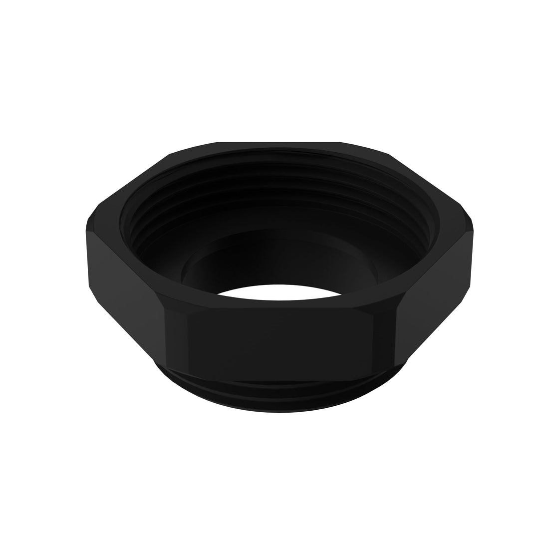 Bottle Trap Adaptor Chrome 40-32mm — Matte Black