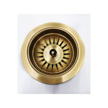 Brushed Brass Kitchen Sink Waste - Nuvio - TWMOG - Sink
