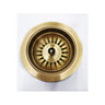 Brushed Brass Kitchen Sink Waste - Nuvio - TWMOG - Sink