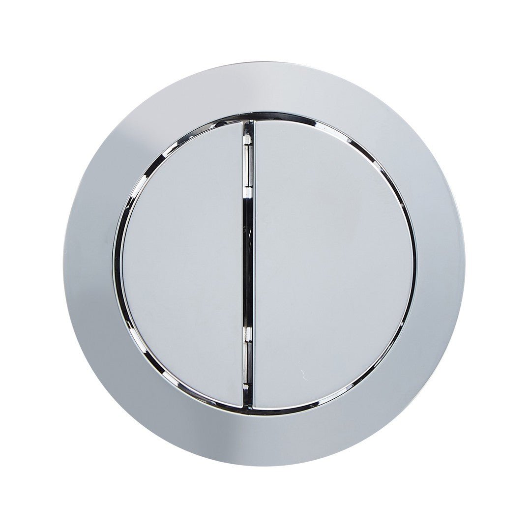 Chrome Round Toilet Button — Default Title