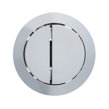 Chrome Round Toilet Button - Nuvio - CBA - BR - CH - Toilet Button