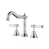 Clasico Basin Set With Ceramic Handle -Chrome- Nuvio-PCK90NZ04A-Basin Mixer