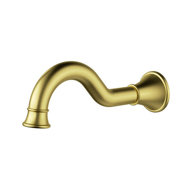 Clasico Bath Spout -Brushed Gold- Nuvio-HYB868-801-BG-Bath Spout