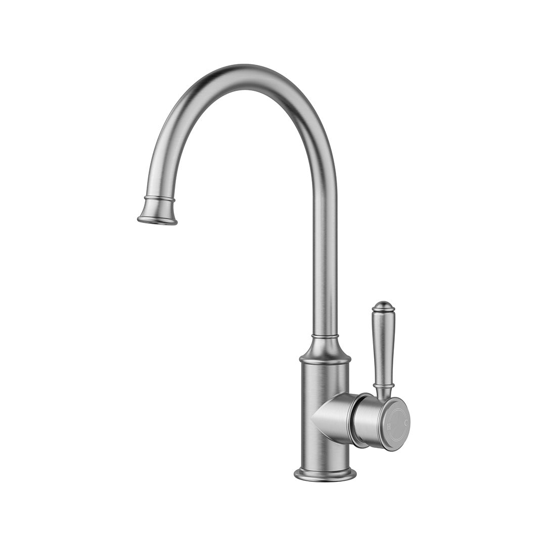 Clasico Gooseneck Sink Mixer — Chrome