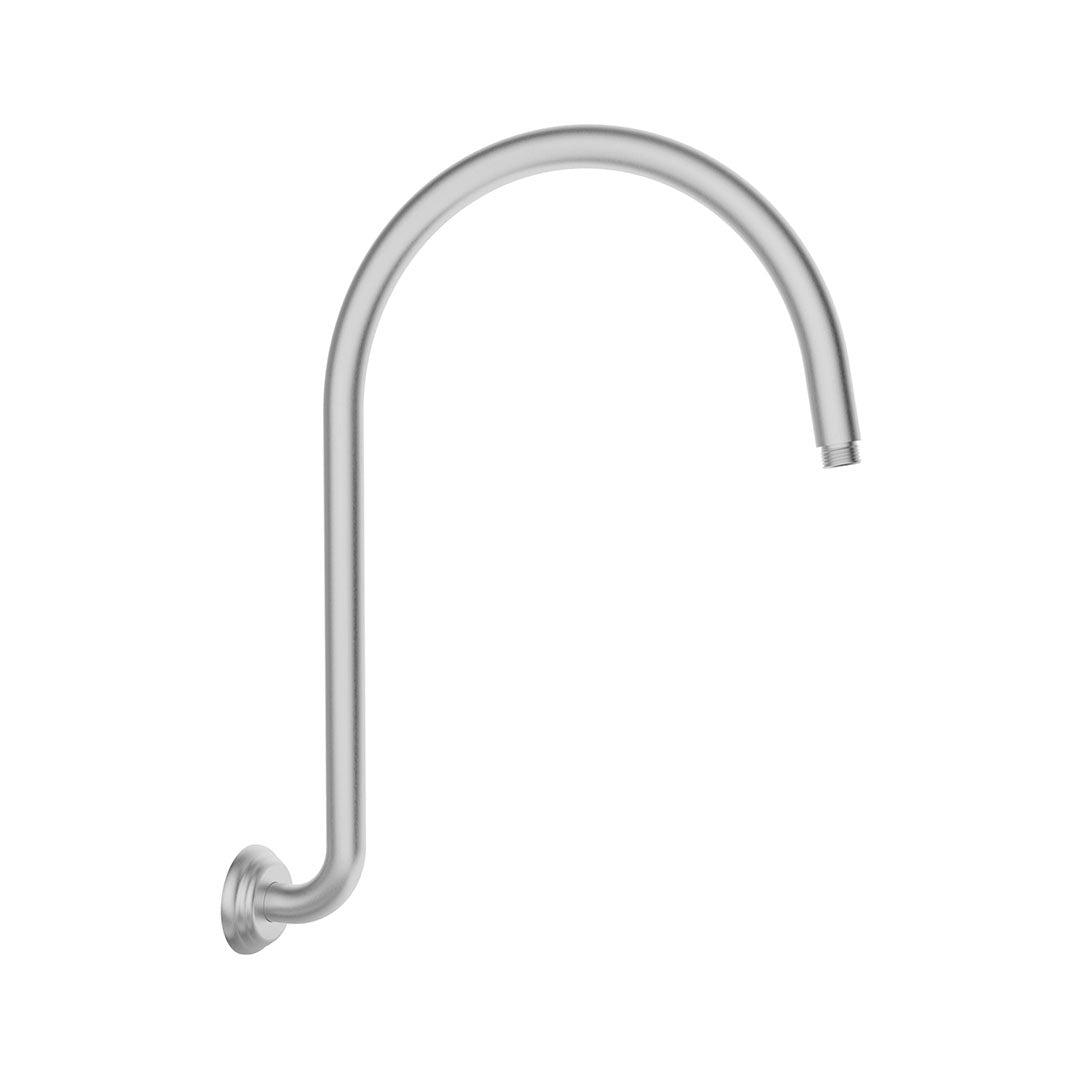 Clasico High Rise Shower Arm — Brushed Nickel