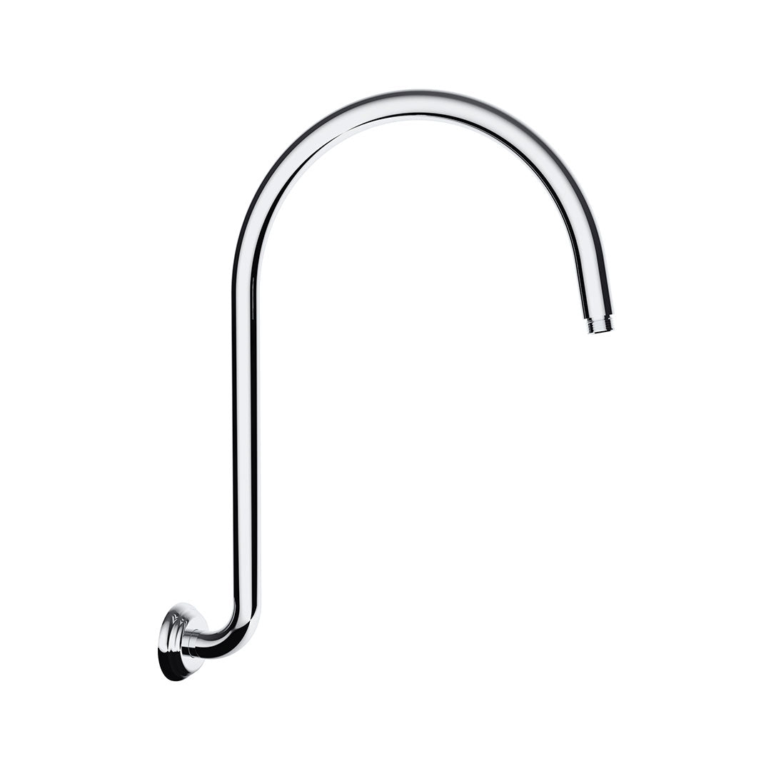 Clasico High Rise Shower Arm — Chrome