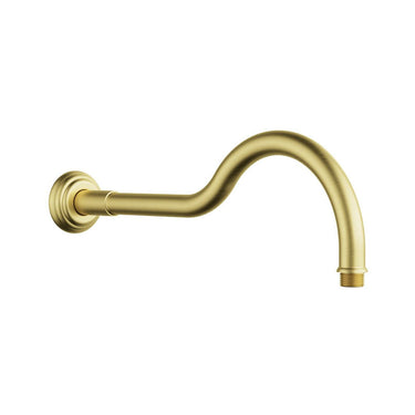 Clasico Horizontal Shower Arm -Brushed Gold- Nuvio-PRY018-BG-Shower