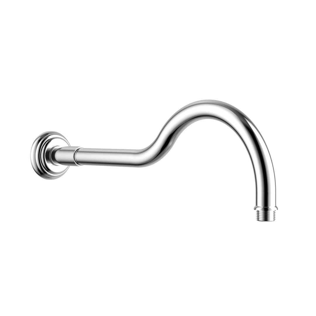 Clasico Horizontal Shower Arm — Chrome