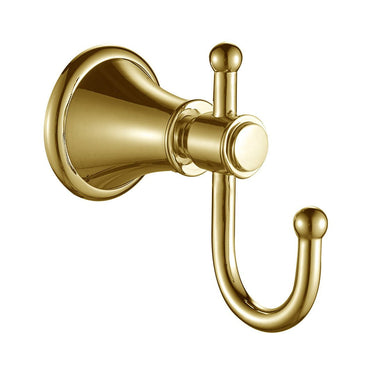 Clasico Robe Hook -Brushed Gold- Nuvio-66506-BG-Robe Hook