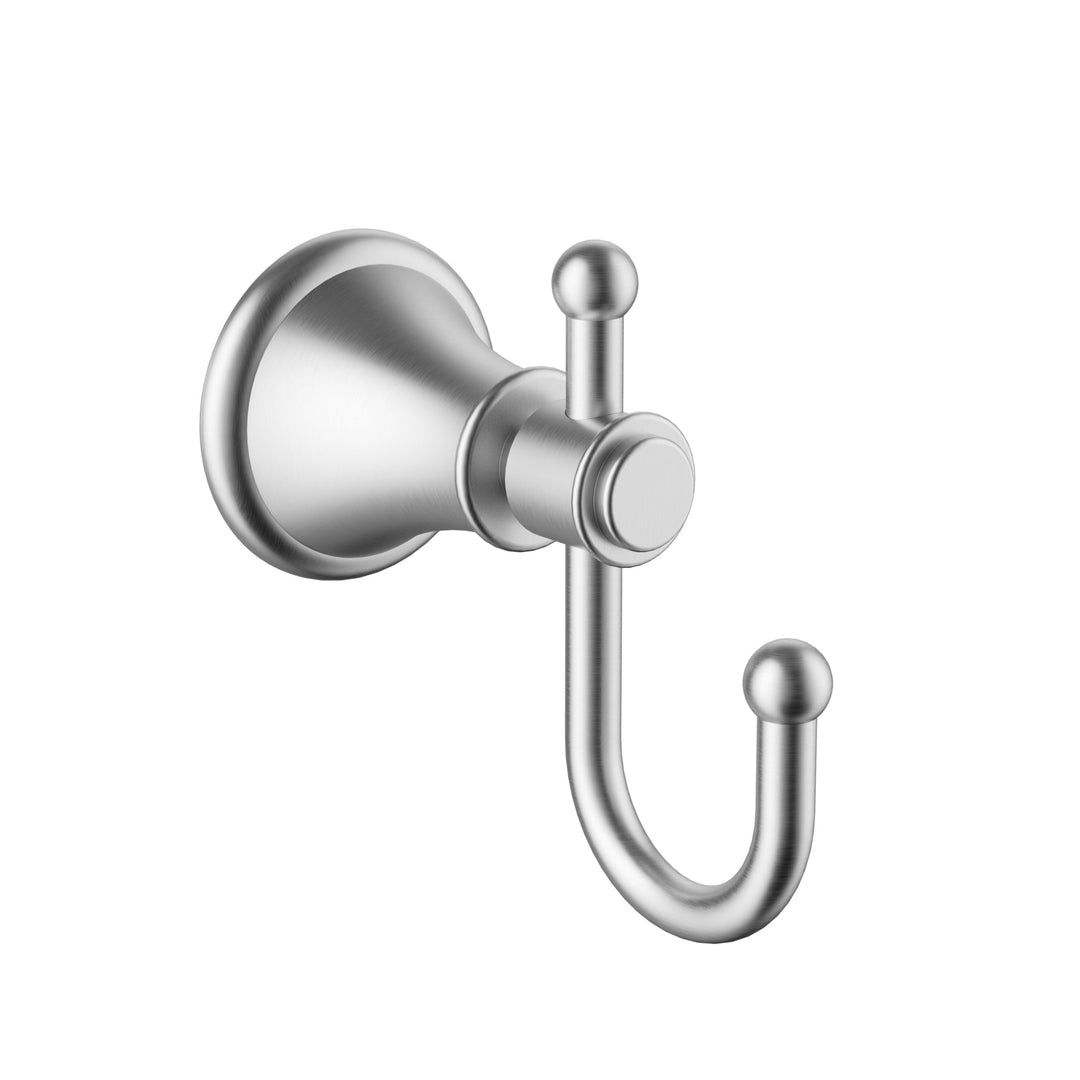 Clasico Robe Hook — Brushed Nickel