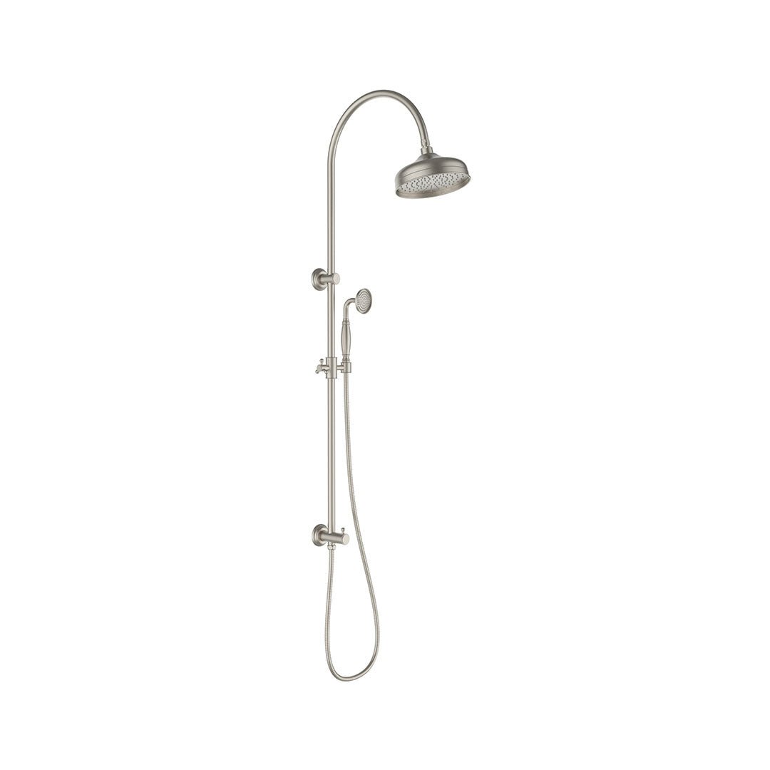 Clasico Shower Set — Brushed Nickel