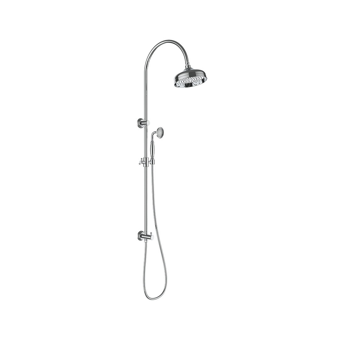 Clasico Shower Set — Chrome