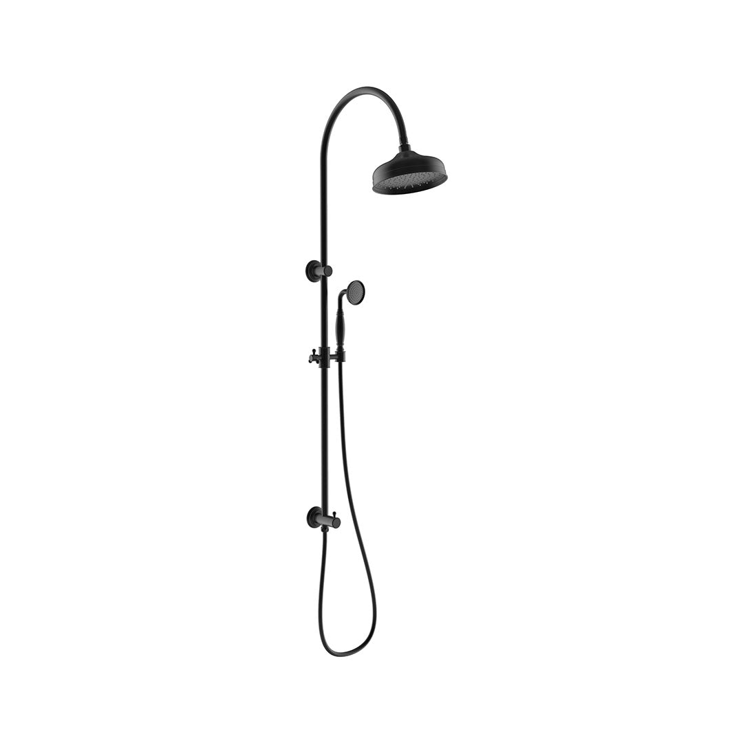 Clasico Shower Set — Matte Black