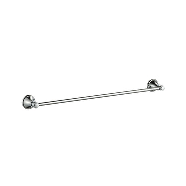 Clasico Single Towel Rail 600mm -Chrome- Nuvio-66501-600-Towel Rail