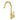 Clasico Sink Mixer Gooseneck - Brushed Gold - Nuvio -  - Kitchen Mixer