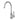 Clasico Sink Mixer Gooseneck - Brushed Nickel - Nuvio -  - Kitchen Mixer