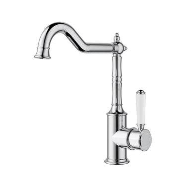 Clasico Sink Mixer With Ceramic Handle -Chrome- Nuvio-HYB868-102A-Kitchen Mixer