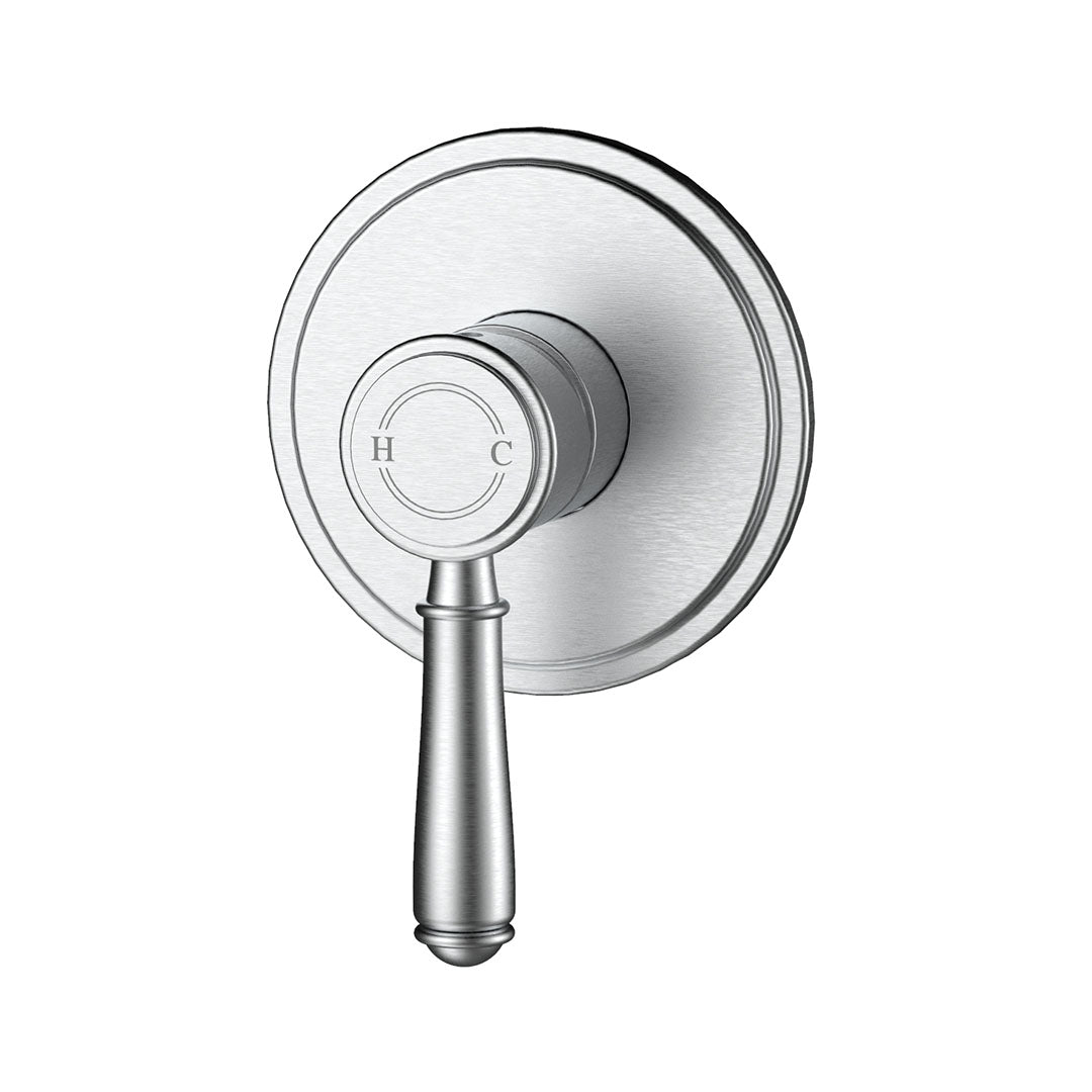 Clasico Wall Mixer Trim Kit — Brushed Nickel