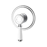 Clasico Wall Mixer Trim Kit With Ceramic Handle -Chrome- Nuvio-HYB868-301ATK-Wall Mixer