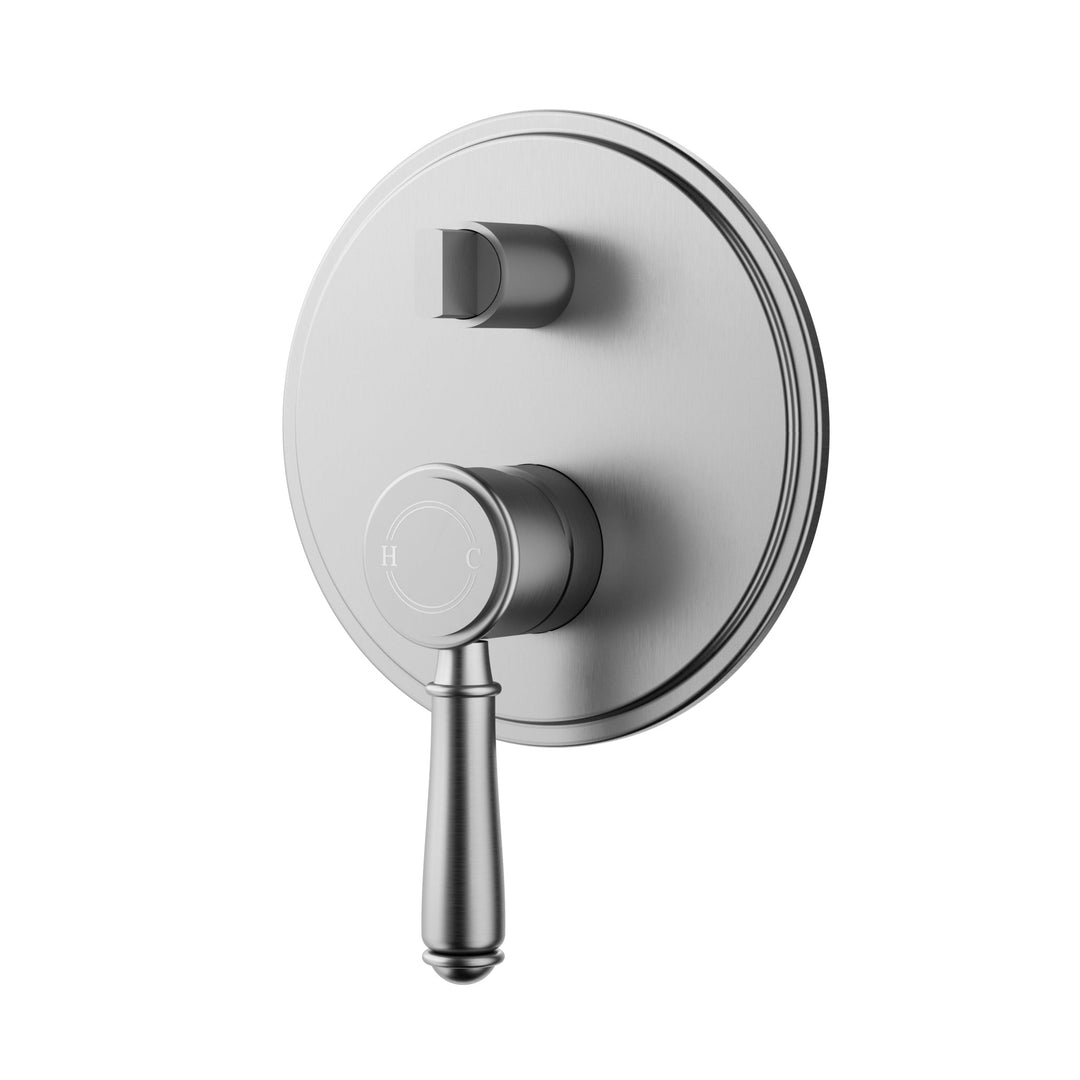 Clasico Wall Mixer Trim Kit With Ceramic Handle — Chrome