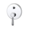 Clasico Wall Mixer With Diverter Trim Kit -Chrome- Nuvio-HYB868-501TK-Wall Mixer