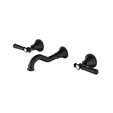 Clasico Wall Set -Matte Black- Nuvio-PCK90NZ01-MB-Basin Mixer