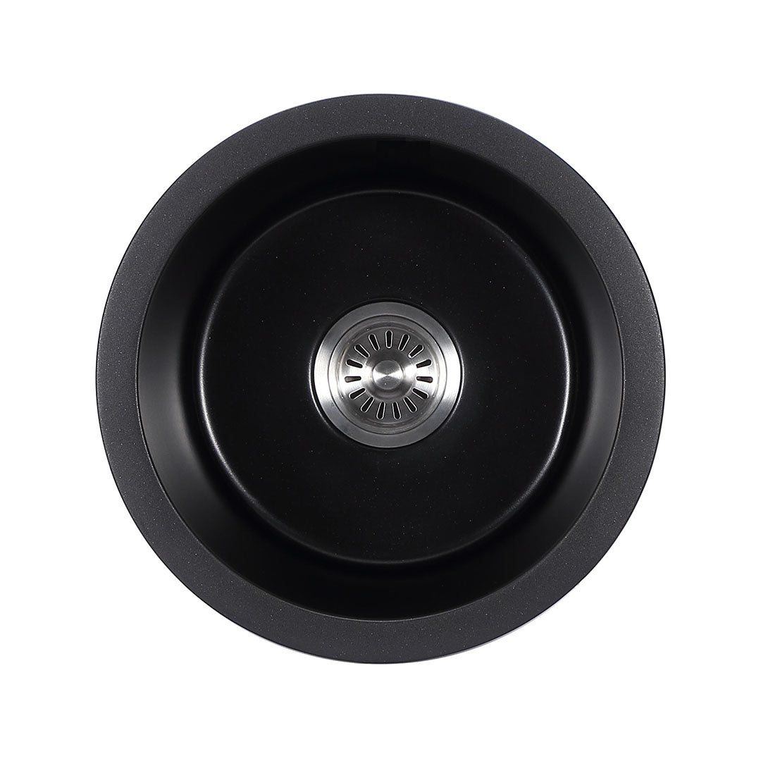 Cora Black Granite Sink Round — Default Title