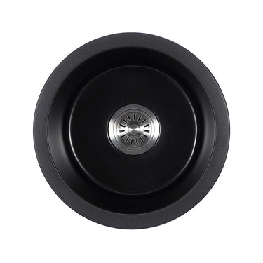 Cora Black Granite Sink Round - Nuvio - PGR410R - MB - 