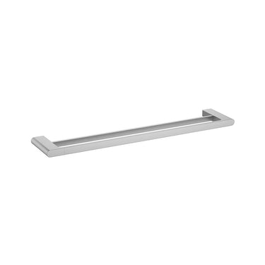 Cora Double Towel Rail - 600mm -Brushed Nickel- Nuvio-5302-600-BN-Towel Rail