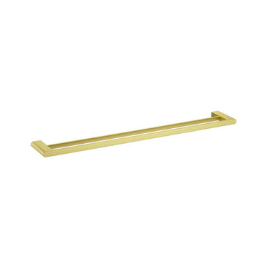 Cora Double Towel Rail - 800mm -Brushed Gold- Nuvio-5302-800-BG-Towel Rail