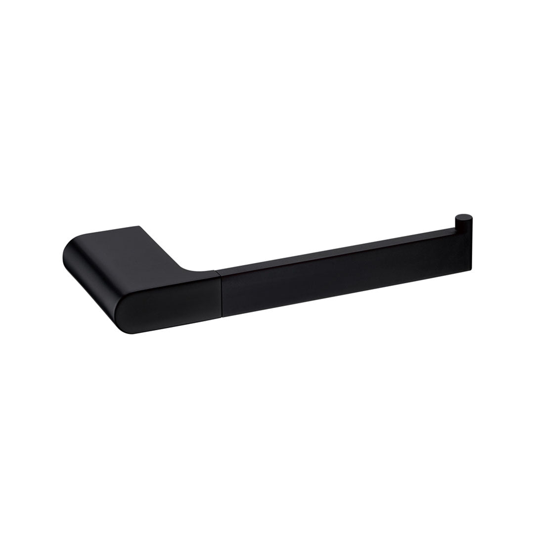 Cora Toilet Roll Holder — Matte Black
