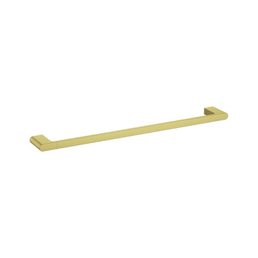 Cora Single Towel Rail - 600mm -Brushed Gold- Nuvio-5301-600-BG-Towel Rail